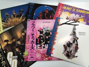 ▼　【☆LPレコード チェッカーズ作品まとめて GO・FLOWER・もっと!チェッカーズ・毎日!!チェッカー…】107-02402