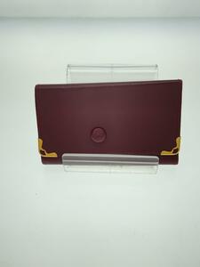 Cartier◆6連※内側使用感有/キーケース/レザー/BRD/無地/レディース