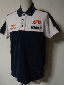  KTM RedBull MoToGP polo ポロシャツ レッドブル KINI 刺繍ロゴ