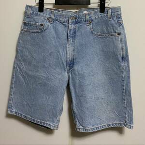 00s リーバイス　levis 505 w36 デニムショーツ　ハーフパンツ　メキシコ製　/K