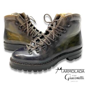 13 ★ 正規品 F.lliGiacometti フラテッリジャコメッティMARMOLADA マルモラーダ レザー マウンテンブーツ トレッキング boots 39