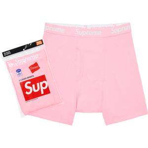 Supreme 21FW Week1 Hanes Boxer Briefs (2 Pack) Pink Small オンライン購入 国内正規新品タグ付 ヘインズ ボクサーパンツ ピンク Sサイズ
