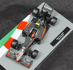 ●132　HRT F110 〈ブルーノ・セナ〉2010　　　F1マシンコレクション1/43デアゴスティーニ 模型のみ