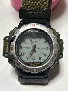 CASIO カシオ PRO TREK プロトレック PRT-50 腕時計 クォーツ メンズ 電池交換済み