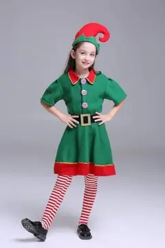 サンタ コスプレ 子供 キッズ 女の子 クリスマス 110cm