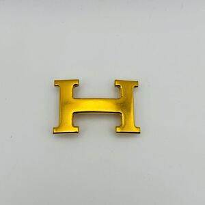 【577】1円スタート☆ エルメス HERMES 部品 ベルトバックル ゴールドカラー 金色