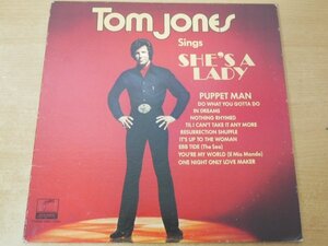 I5-071＜LP/US盤/美盤＞トム・ジョーンズ Tom Jones / Tom Jones Sings She