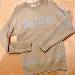 BURBERRY バーバリーホースフェリー　長袖ニット　XS 