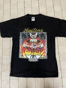 TULTEX エアロスミス　Tシャツ　Size L Aerosmith Nine Lives ビンテージ