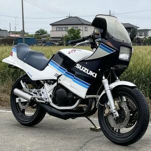 RG250ガンマ 実動 書類付き GJ21A 絶版 旧車 2スト スズキ 検）RG Γ RGV NSR NS KR TZR SDR TDR GT CB RZR RZ R1Z DT HB SS ガンマ ウルフ