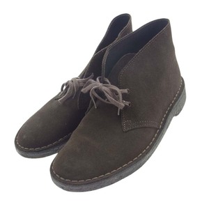 Clarks クラークス 13292 スエード デザート ブーツ ブラウン系 US7 1/2【中古】