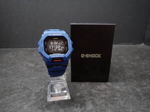 201【1円～】CASIO カシオ G-SHOCK ジーショック GBD-2001 G-SQUAD 腕時計 ブルー ネイビー