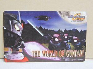 テレカ SDガンダム ジージェネレーション・ゼロ ザ・ワールド・オブ・ガンダム THE WORLD OF GUNDAM 機動戦士ガンダム 3