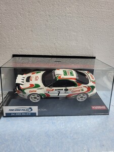 絶版ミニッツ 京商ミニッツ ボディ オートスケール トヨタ セリカ ターボ 4WD No.7 WRC 1993 ユハカンクネン TOYOTA CELICA TURBO GT-FOUR