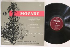 蘭LP Clara Haskil Mozart: Klavierkonzerte D-moll Kv466 / A-dur Kv 488 A00315L PHILIPS /00260