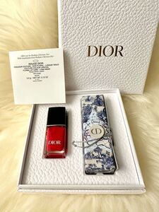 新品未使用　Dior ディオール アイコン　ベルベット　ルージュ 720V ヴェルニ 999 口紅　リップ　マニュキュア　