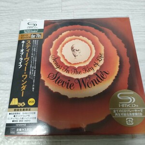 キーオブライフ （紙ジャケット仕様） （２ＳＨＭ−ＣＤ） スティーヴィーワンダー