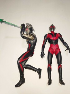 ULTRA-ACT ウルトラアクト ウルトラマンダーク & ウルトラセブンダーク 箱無し現状品のみ 検索用:バンダイ 円谷 