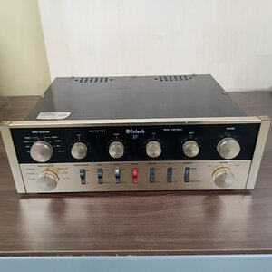 ☆配送不可/直接引取限定/ジャンク◇McIntosh C11 本体のみ/付属品無し (コントロールアンプ)