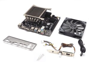 中華マザーボード B75 LGA1155 Mini ITX（19CMX17 CM）マザーボード 中古 CPU i7 2600k 16GB RAM CPUクーラー FANコントローラー