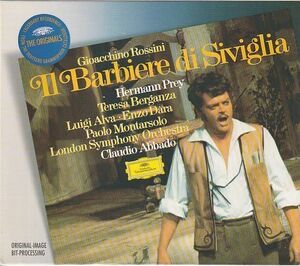 ★CD DG ロッシーニ: 歌劇 セビリャの理髪師 Sevilla 全曲 CD2枚組対訳付き クラウディオ・アバド(Claudio Abbado)