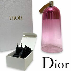 新品保管品 Christian Dior クリスチャン ディオール Corolle Rose Lampe baladeuse 携帯用 ローズ ハンディランプ ランタン ピンク 正規品