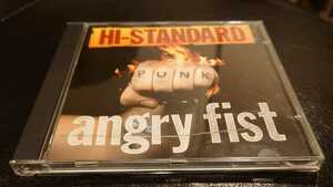 HI-STANDARD angry fist 輸入盤 ハイスタンダード アングリーフィスト CD 