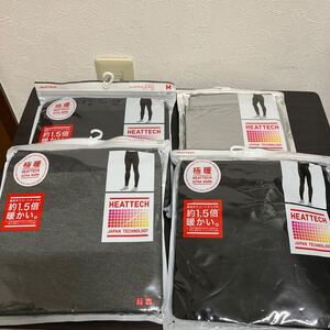 新品未使用　ユニクロ　 ヒートテック タイツ M MEN エクストラウォーム 極暖　4枚 UNIQLO