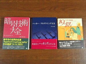 暗号技術大全 ブルース・シュナイアー/ハッカー・プログラミング大全 UNYUN/19の罠 ハッカーの挑戦2 計3冊 BB65