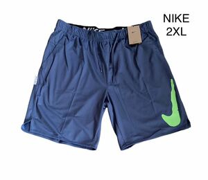 新品 正規品【NIKE/ナイキ】ナイキ NSW スウッシュ メンズ　ジャージ ハーフパンツ◆2XL◆サックスブルー◆ショートパンツ