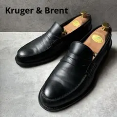 Kruger & Brent 26cm ラバーソール　最上級レザーローファー