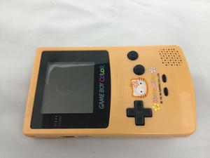 ニンテンドー Nintendo ゲームボーイカラー ハローキティ オレンジ CGB-001