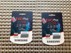 ★Samsung EVO Plus 128GB 2個セット★microSDXC UHS-I U3 100MB/s Full HD & 4K UHD Nintendo Switch 国内正規保証品 