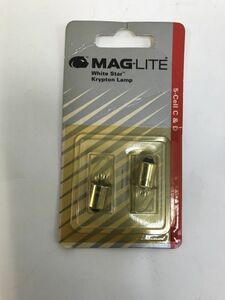 USA マグライト MAGLITE 5-CELL C＆D ホワイトスター 5セルC＆D用 クリプトンスペア球2個　LWSA501
