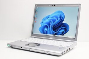 1円スタート ノートパソコン Windows11 WPS office Panasonic レッツノート CF-SV9 第10世代 Core i5 SSD256GB メモリ8GB カメラ DVDマルチ