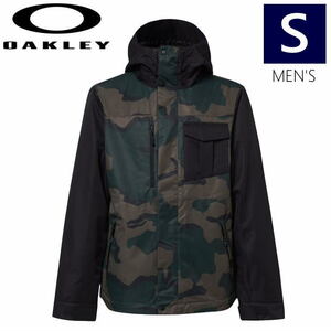 ● OAKLEY CORE DIVISIONAL RC INSULATED JKT B1B CAMO HUNTER Sサイズ メンズ スノーボード スキー ジャケット 23-24 日本正規品