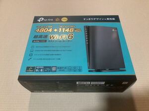 TP-Link WiFi ルーター 無線LAN WiFi6 11AX AX6000 4804 + 1148Mbps 2.5Gbps WAN/LANポートx1 縦型 IPv6 IPoE VPN OneMesh Archer AX80/A