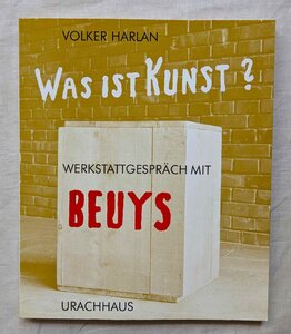 ヨーゼフ・ボイス アート洋書 Joseph Beuys Was ist Kunst? Werkstattgesprch mit Beuys フルクサス