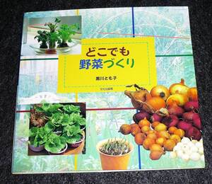 どこでも野菜づくり ★黒川 とも子 (著), ムルハウス (編集)　【A-8】