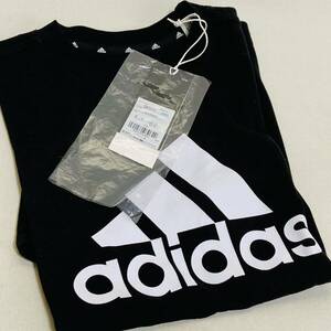 970.新品 アディダス　Tシャツ　140 男の子　adidas 半袖　 ※プーマ、ナイキ好きの男の子にもおすすめです　黒　135 140 145 細身