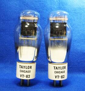 ☆☆☆ NOS TAYLOR製 CHICAGO VT62 白タイトベース 2本一括☆☆☆