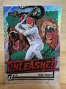 2021 Donruss マイク・トラウトMike Trout Unleashed Rapture Parallel #UNL2