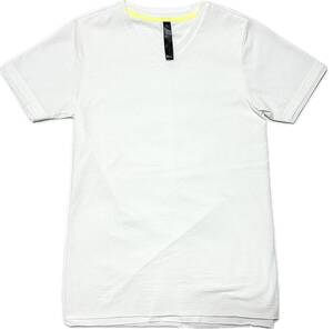 定価1万 wjk standard jersey short sleeve double layer tee S 白 スタンダードジャージ半袖クルーネックカットソー ジュンハシモト