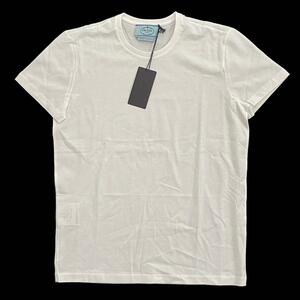 【未使用】PRADA プラダ Tシャツ トップス カットソー 半袖 無地コットン