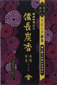 まとめ得 花げしき備長炭 徳用大型 カメヤマ お線香 x [2個] /h