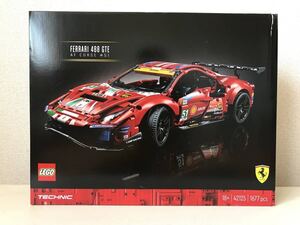 【新品未開封】LEGO TECHNIC FERRARI 488 GTE AF CORSE #51 (レゴ テクニックフェラーリ 488 GTE コルセ)