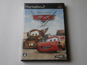 PS2 カーズ Disney PIXAR THQジャパン プレステ2 プレイステーション2 ゲーム ソフト グッズ レア ディズニー ピクサー Cars 