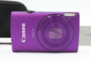 ＜＜ポーチ付き！！＞＞【良品】CANON キヤノン デジタルカメラ IXY600F パープル IXY600F(PR) #LE2024856