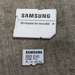 Samsung microSDカード 512GB EVO Plus microSDXC UHS-I U3 A2 V30