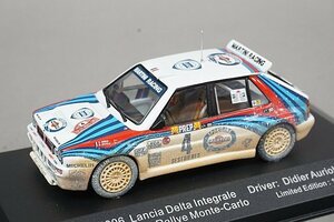 ixo イクソ 1/43 Lancia ランチア デルタ インテグラーレ モンテカルロラリー 優勝 1992 #4 LCJ006